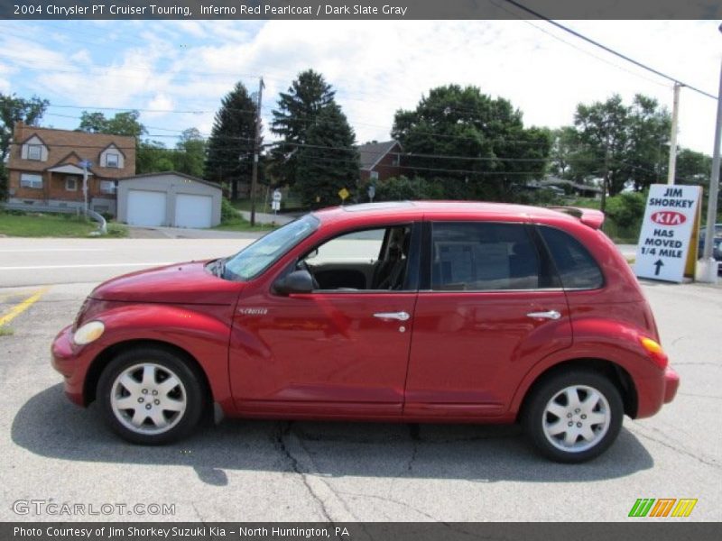 Inferno Red Pearlcoat / Dark Slate Gray 2004 Chrysler PT Cruiser Touring