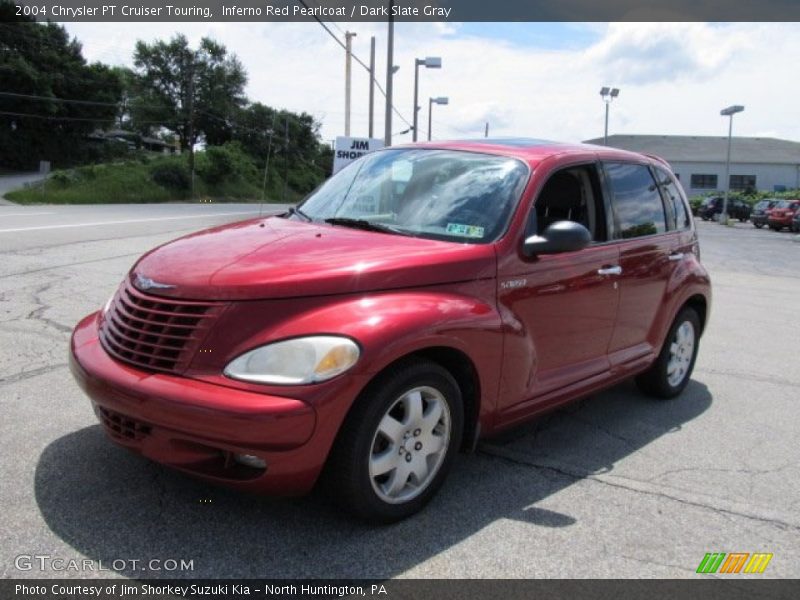 Inferno Red Pearlcoat / Dark Slate Gray 2004 Chrysler PT Cruiser Touring
