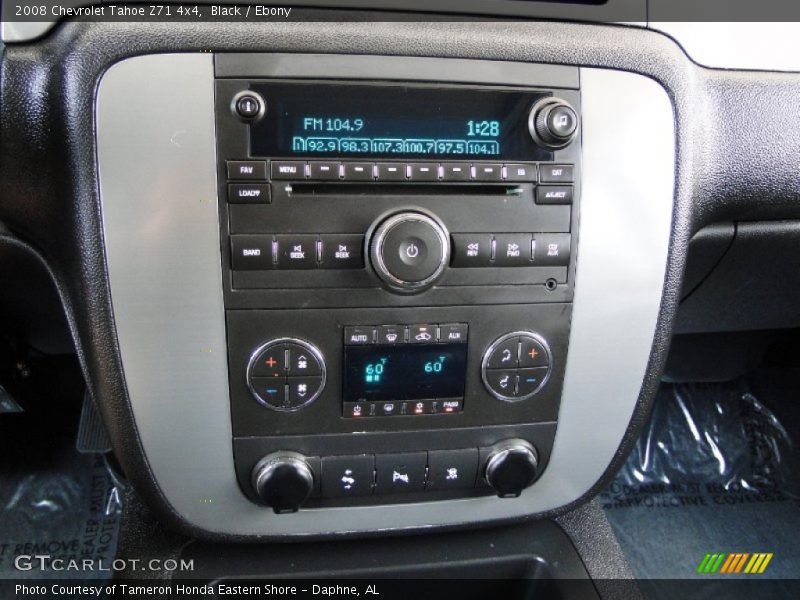 Controls of 2008 Tahoe Z71 4x4