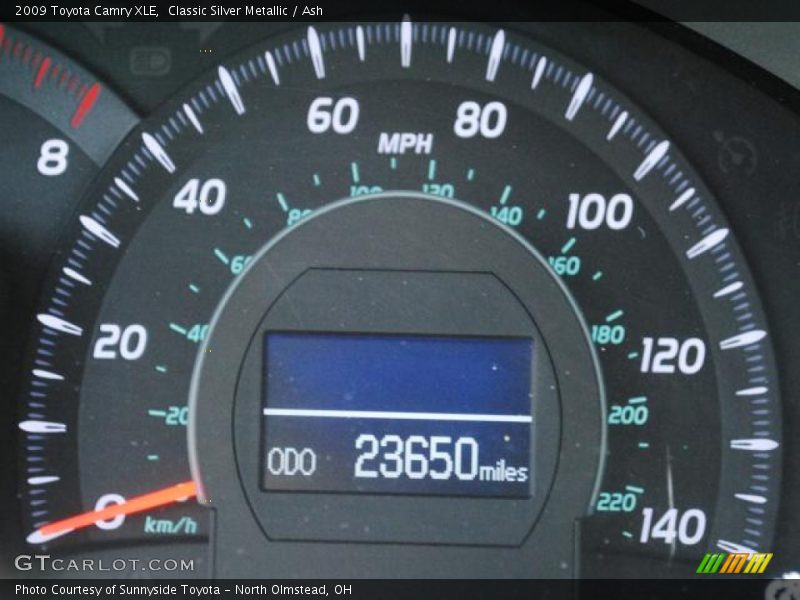 Classic Silver Metallic / Ash 2009 Toyota Camry XLE