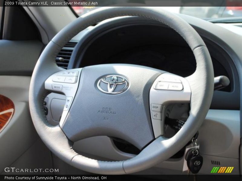Classic Silver Metallic / Ash 2009 Toyota Camry XLE