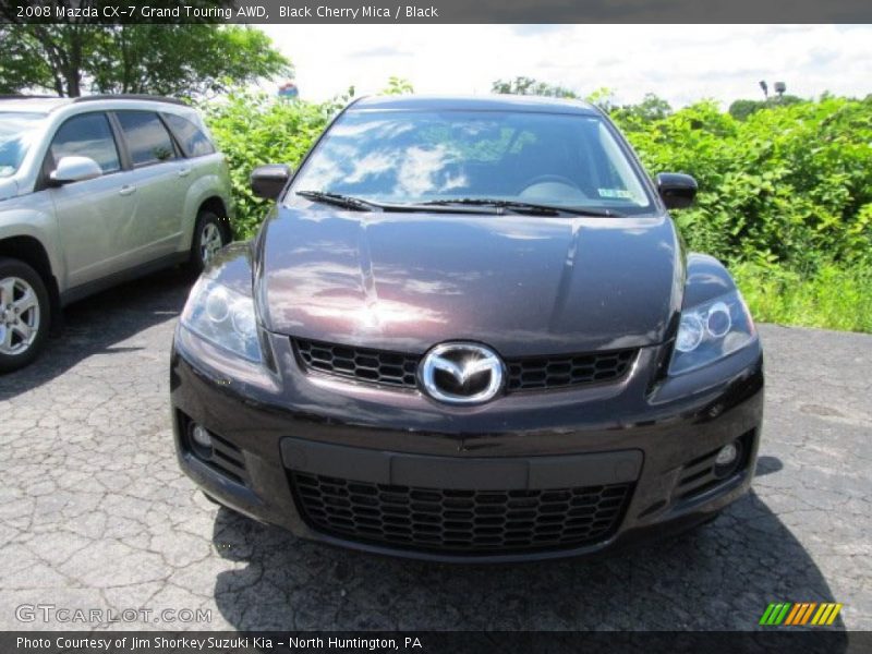 Black Cherry Mica / Black 2008 Mazda CX-7 Grand Touring AWD