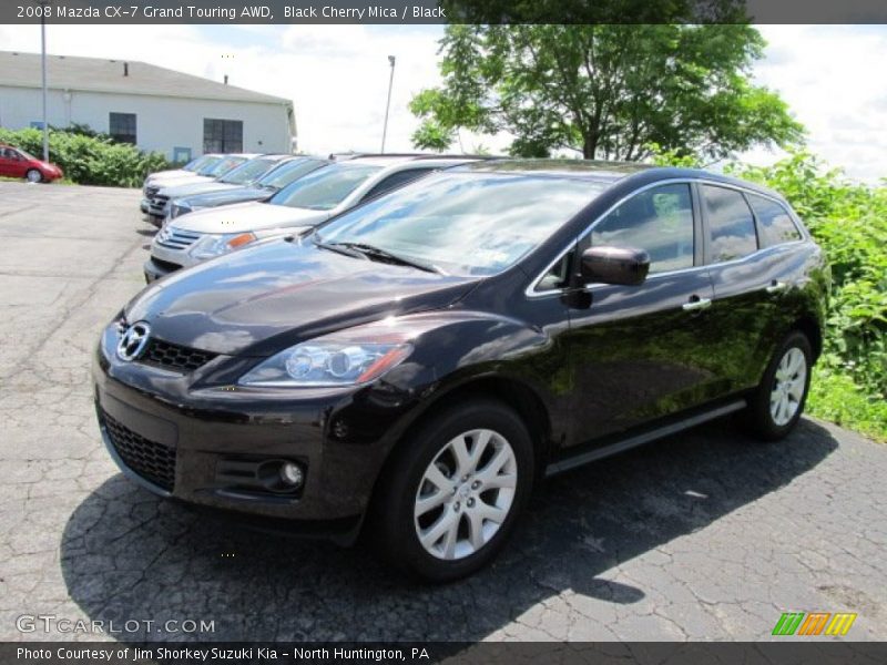 Black Cherry Mica / Black 2008 Mazda CX-7 Grand Touring AWD