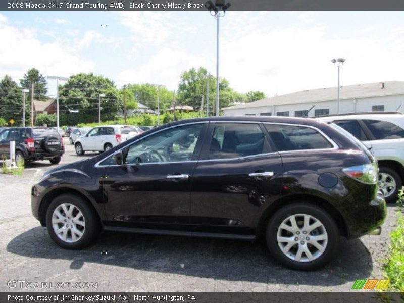 Black Cherry Mica / Black 2008 Mazda CX-7 Grand Touring AWD