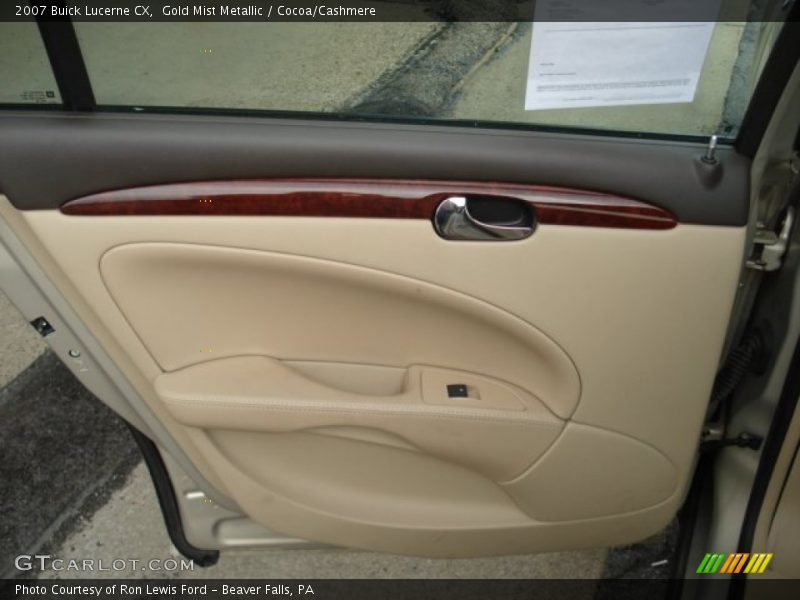 Gold Mist Metallic / Cocoa/Cashmere 2007 Buick Lucerne CX