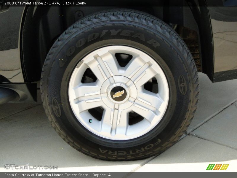 Black / Ebony 2008 Chevrolet Tahoe Z71 4x4