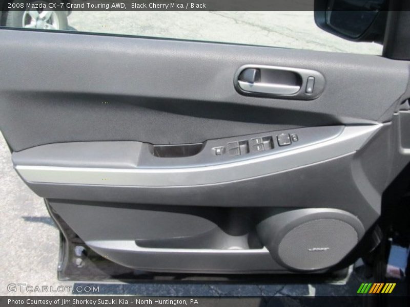 Black Cherry Mica / Black 2008 Mazda CX-7 Grand Touring AWD
