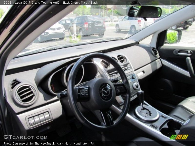 Black Cherry Mica / Black 2008 Mazda CX-7 Grand Touring AWD