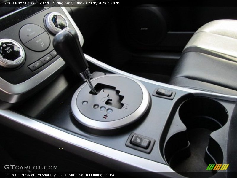 Black Cherry Mica / Black 2008 Mazda CX-7 Grand Touring AWD