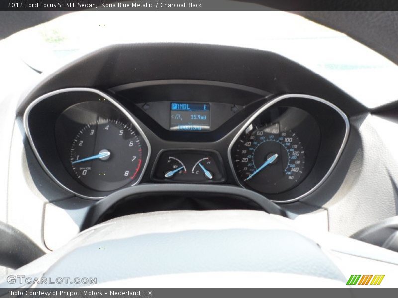  2012 Focus SE SFE Sedan SE SFE Sedan Gauges
