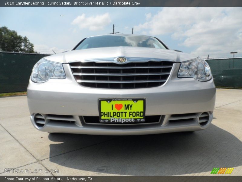 Bright Silver Metallic / Dark Slate Gray 2010 Chrysler Sebring Touring Sedan