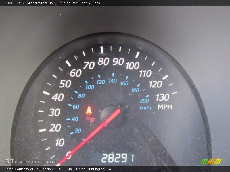 Shining Red Pearl / Black 2006 Suzuki Grand Vitara 4x4