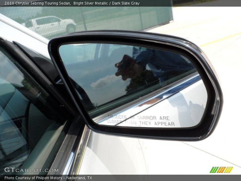 Bright Silver Metallic / Dark Slate Gray 2010 Chrysler Sebring Touring Sedan