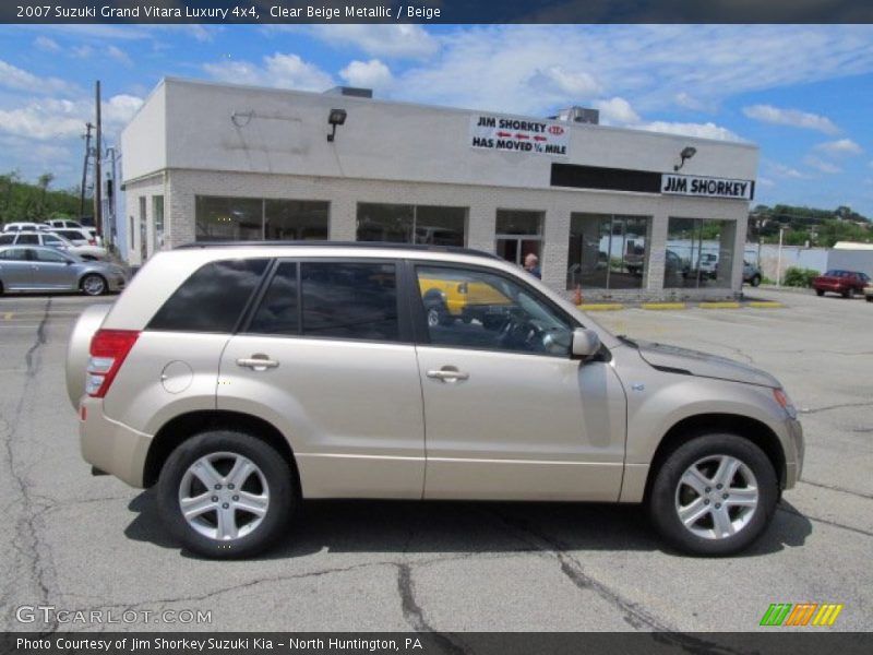 Clear Beige Metallic / Beige 2007 Suzuki Grand Vitara Luxury 4x4