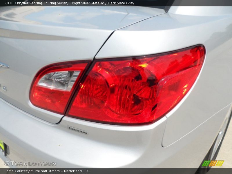 Bright Silver Metallic / Dark Slate Gray 2010 Chrysler Sebring Touring Sedan