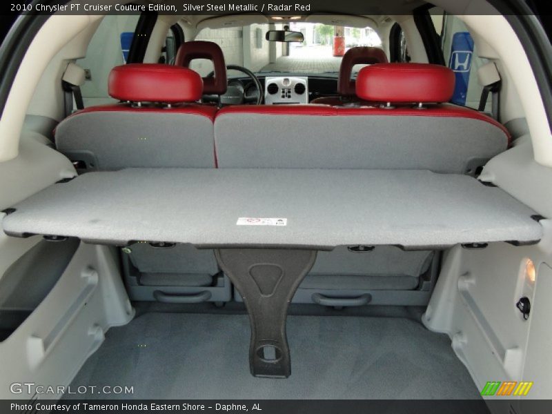 Silver Steel Metallic / Radar Red 2010 Chrysler PT Cruiser Couture Edition