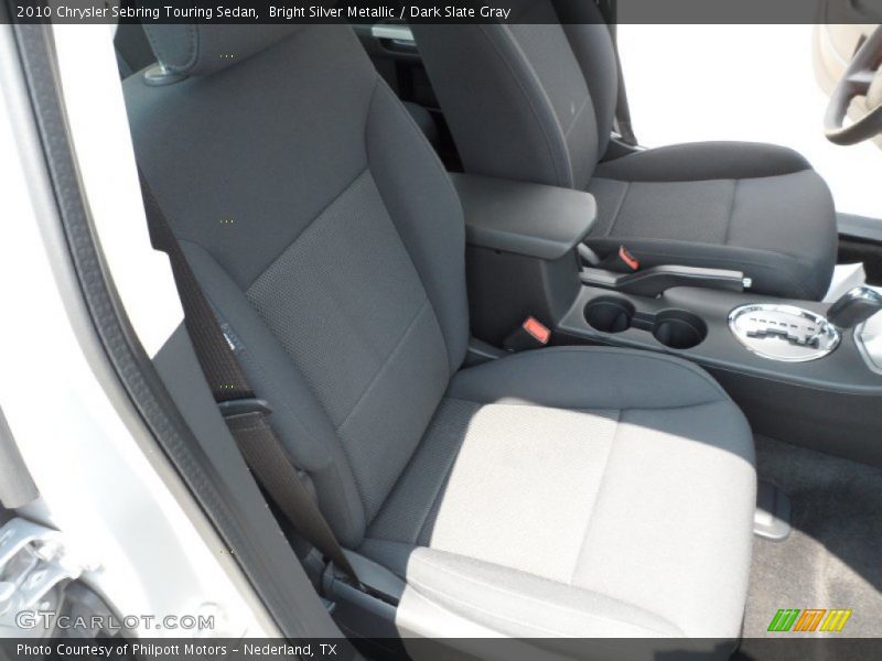 Bright Silver Metallic / Dark Slate Gray 2010 Chrysler Sebring Touring Sedan