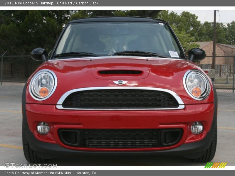 Chili Red / Carbon Black 2011 Mini Cooper S Hardtop