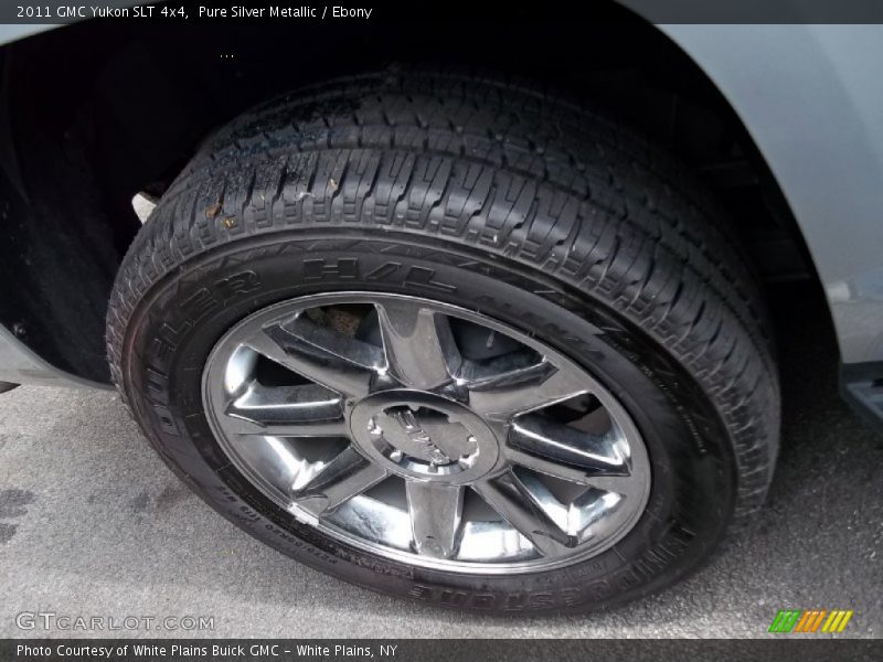 Pure Silver Metallic / Ebony 2011 GMC Yukon SLT 4x4