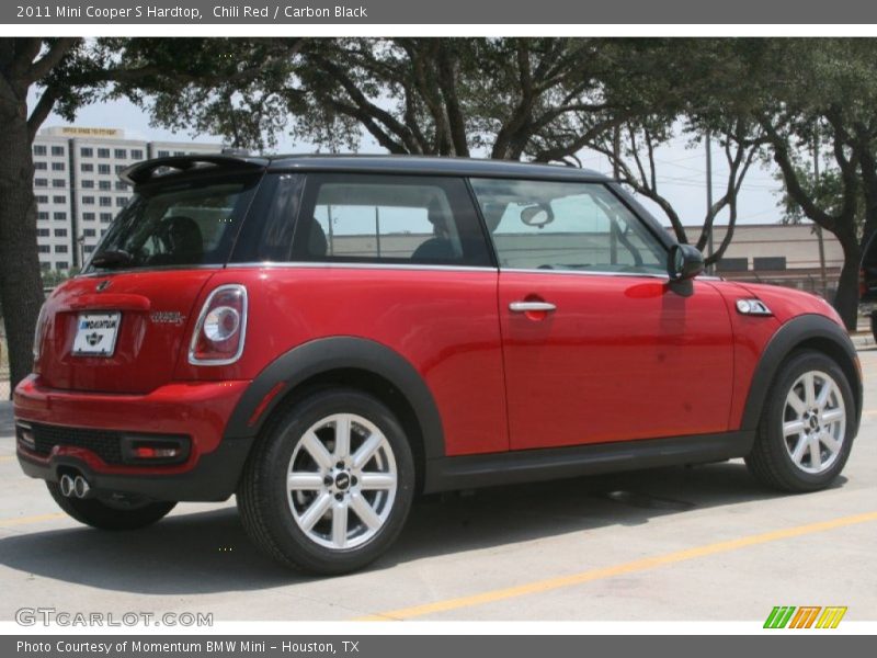 Chili Red / Carbon Black 2011 Mini Cooper S Hardtop