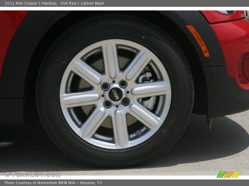 Chili Red / Carbon Black 2011 Mini Cooper S Hardtop