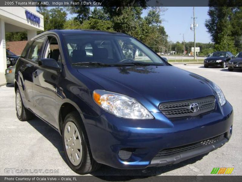 Indigo Ink Pearl / Dark Gray 2005 Toyota Matrix AWD