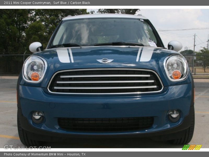 Surf Blue / Carbon Black 2011 Mini Cooper Countryman