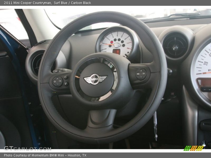 Surf Blue / Carbon Black 2011 Mini Cooper Countryman