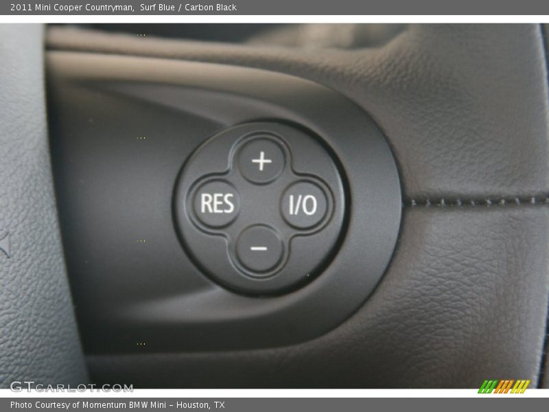 Controls of 2011 Cooper Countryman