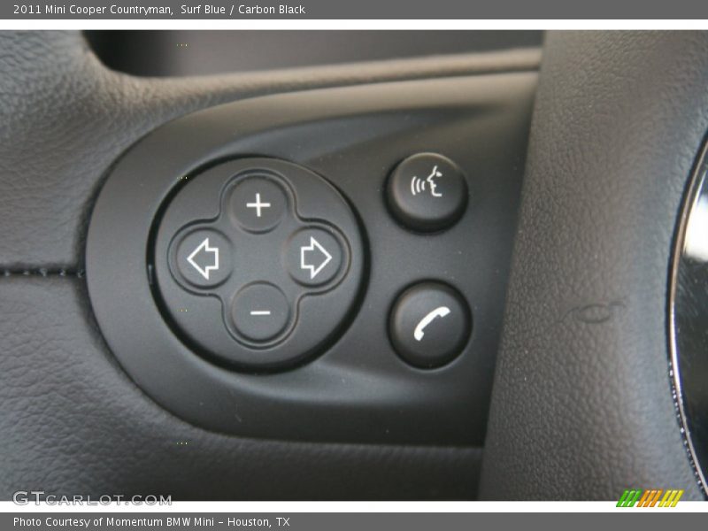 Controls of 2011 Cooper Countryman