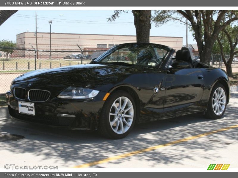 Jet Black / Black 2008 BMW Z4 3.0i Roadster
