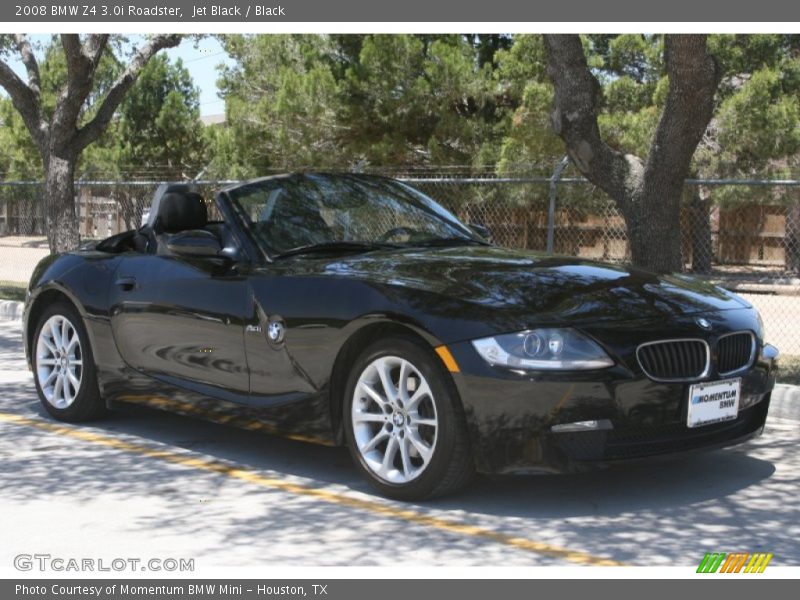 Jet Black / Black 2008 BMW Z4 3.0i Roadster