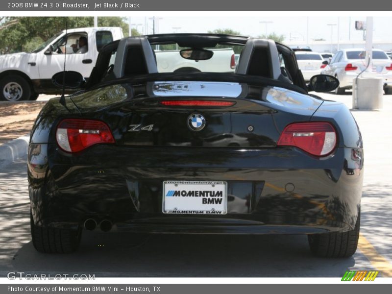 Jet Black / Black 2008 BMW Z4 3.0i Roadster