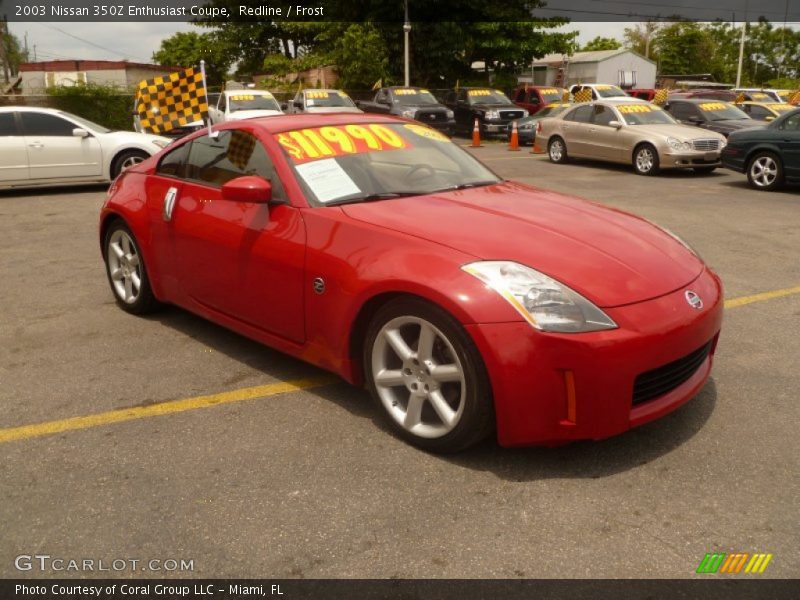 Redline / Frost 2003 Nissan 350Z Enthusiast Coupe
