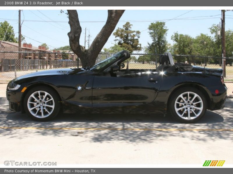 Jet Black / Black 2008 BMW Z4 3.0i Roadster