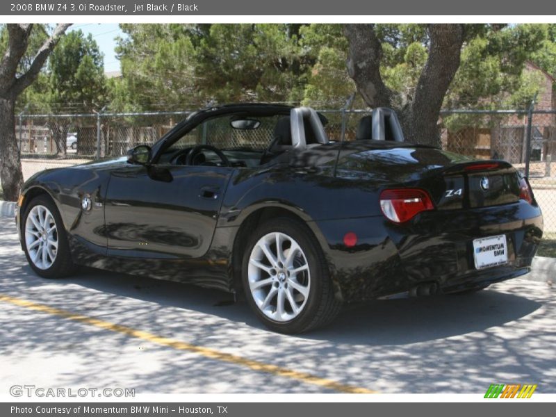 Jet Black / Black 2008 BMW Z4 3.0i Roadster