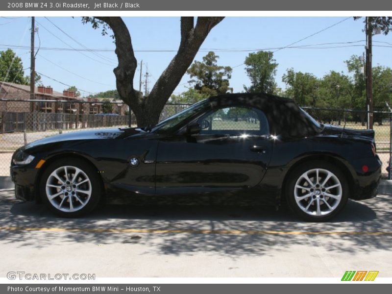 Jet Black / Black 2008 BMW Z4 3.0i Roadster