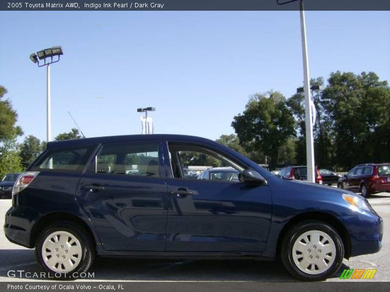 Indigo Ink Pearl / Dark Gray 2005 Toyota Matrix AWD