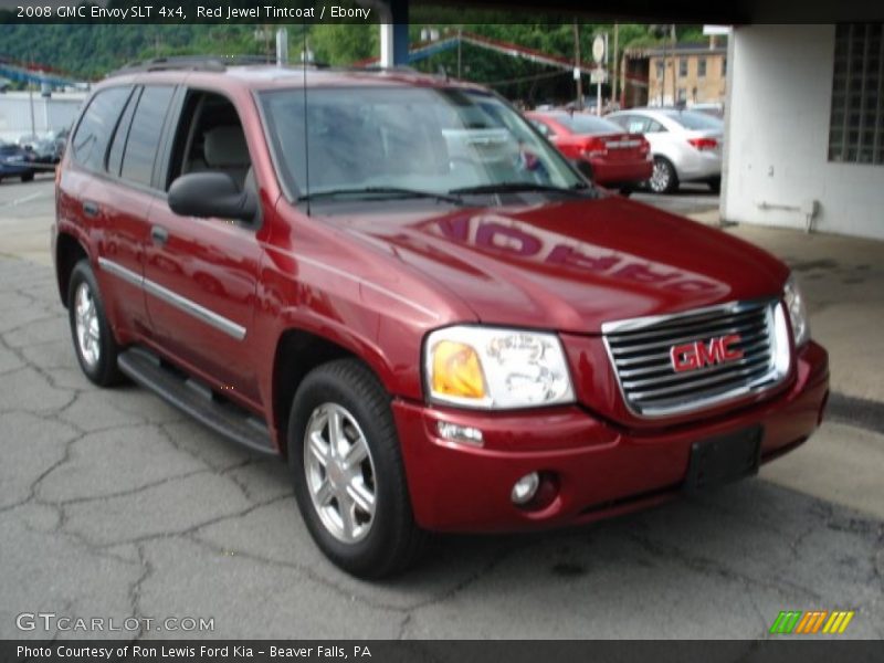 Red Jewel Tintcoat / Ebony 2008 GMC Envoy SLT 4x4