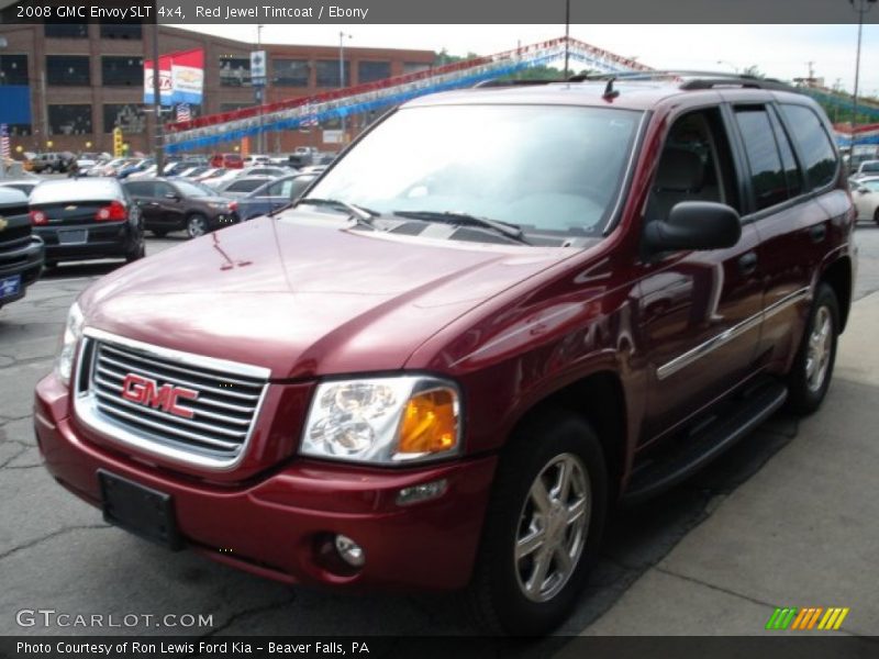 Red Jewel Tintcoat / Ebony 2008 GMC Envoy SLT 4x4