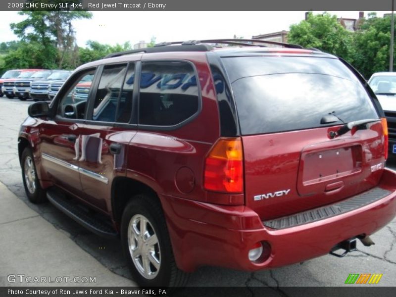 Red Jewel Tintcoat / Ebony 2008 GMC Envoy SLT 4x4
