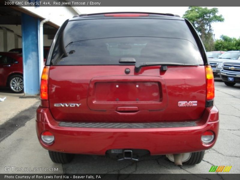 Red Jewel Tintcoat / Ebony 2008 GMC Envoy SLT 4x4