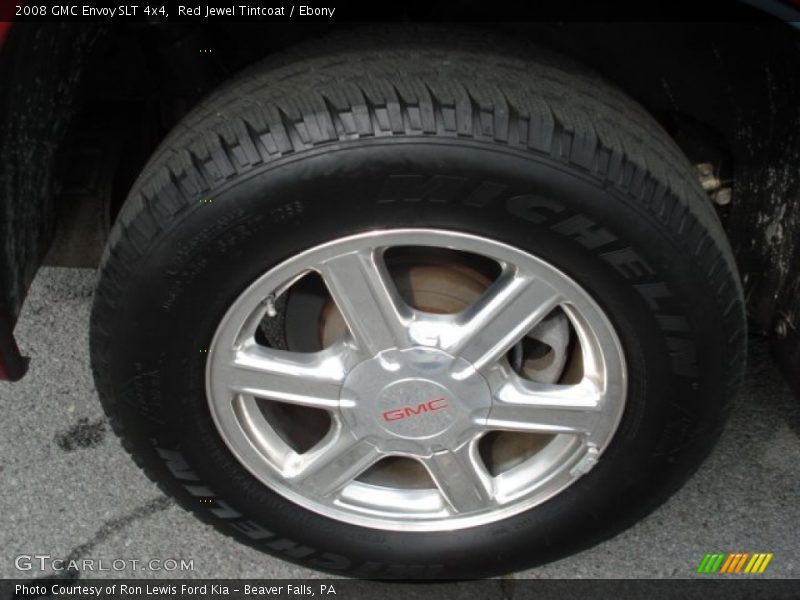 Red Jewel Tintcoat / Ebony 2008 GMC Envoy SLT 4x4