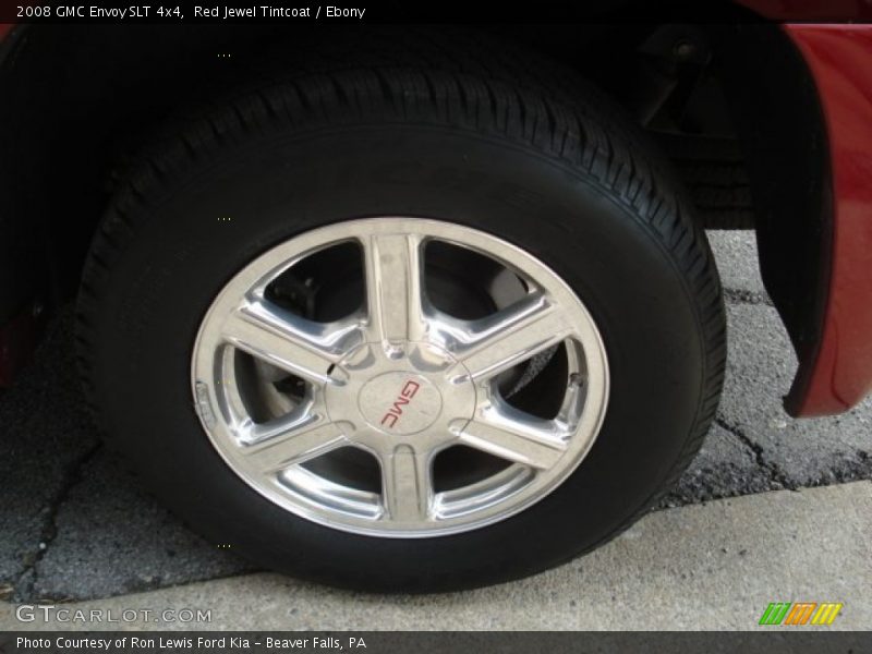 Red Jewel Tintcoat / Ebony 2008 GMC Envoy SLT 4x4