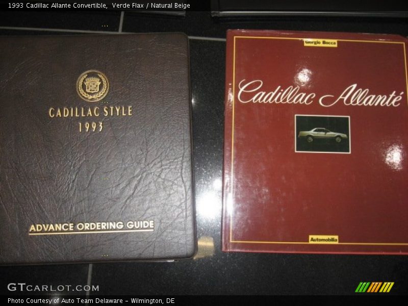 Books/Manuals of 1993 Allante Convertible