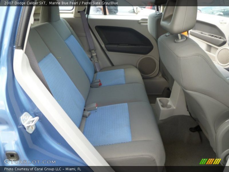 Marine Blue Pearl / Pastel Slate Gray/Blue 2007 Dodge Caliber SXT