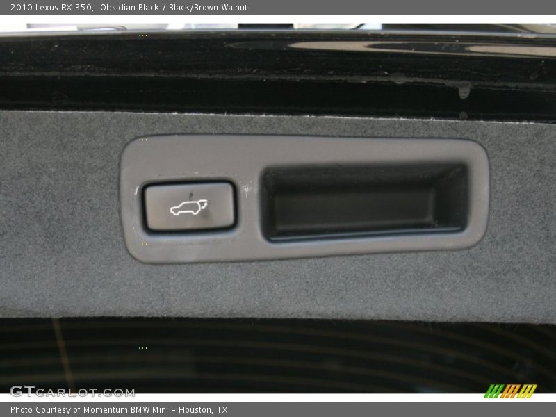 Obsidian Black / Black/Brown Walnut 2010 Lexus RX 350