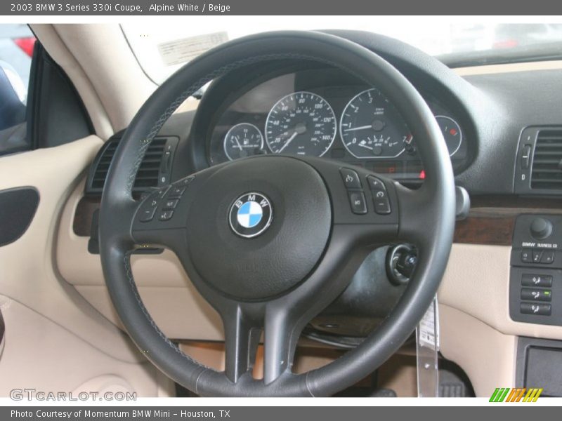  2003 3 Series 330i Coupe Steering Wheel