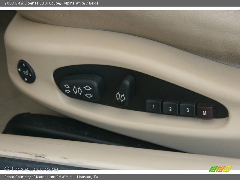 Controls of 2003 3 Series 330i Coupe