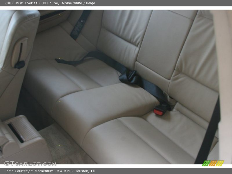 Alpine White / Beige 2003 BMW 3 Series 330i Coupe